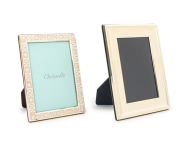 Christofle Silver Plate Picture Frames, 2