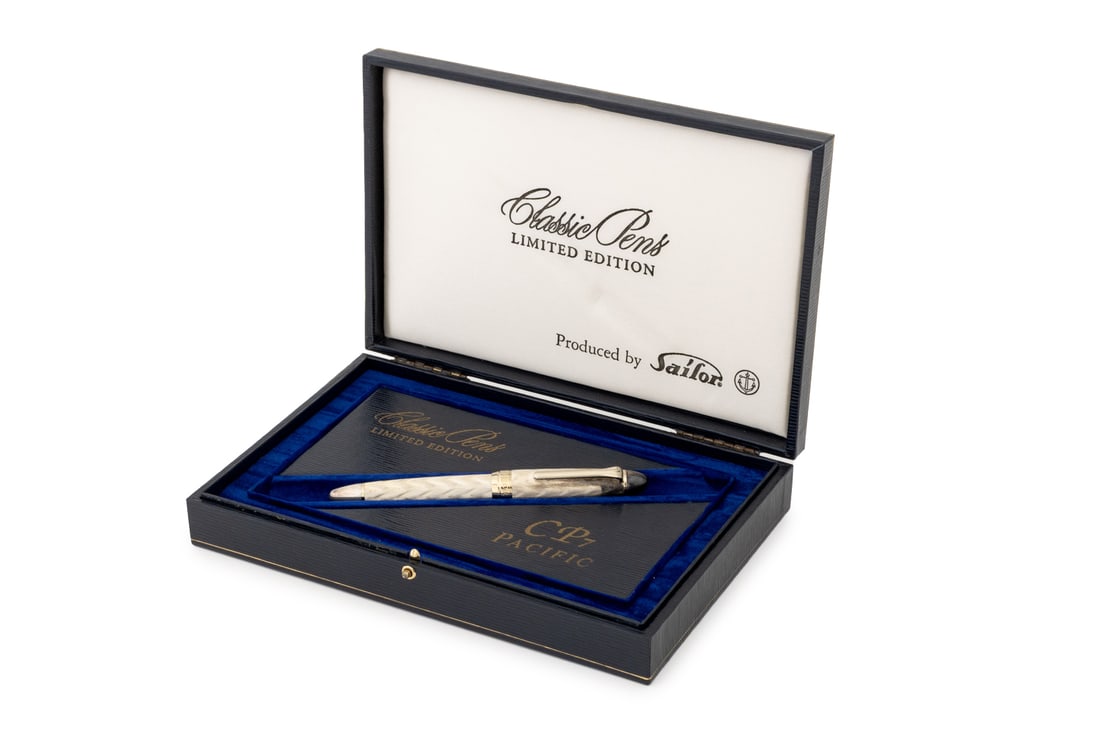 Sailor Pacific & Atlantic CP7 Silver Fountain Pen (1 of 14)
