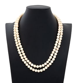 14K Yellow Gold Angel Skin Coral Bead Necklace