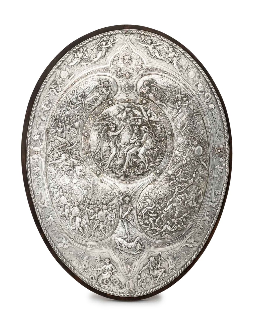 After Leonard Morel-Ladeuil Milton Shield, 19th C. (1 of 7)