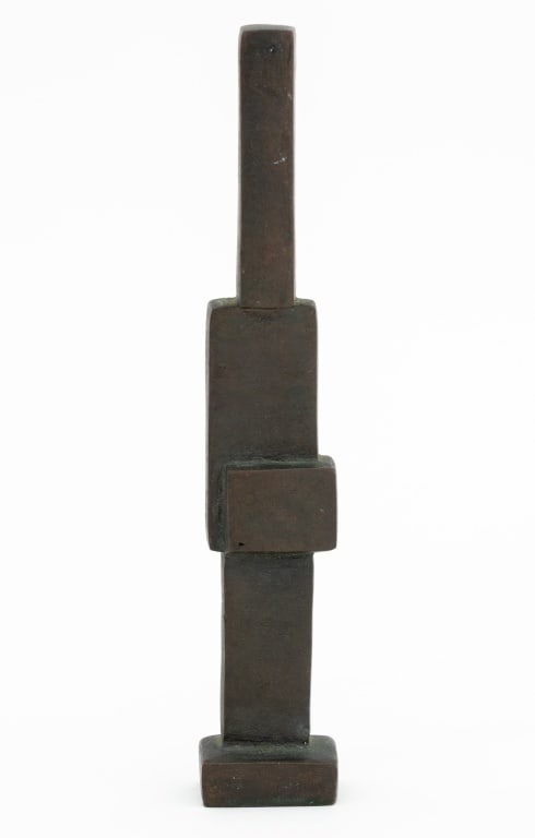 Hans Steinbremmer Geometric Figure Bronze (1 of 7)