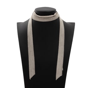 Elsa Peretti Tiffany & Co. 925 Mesh Scarf Necklace