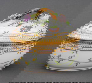 Royal Copenhagen "Flora Danica" Covered Sugar Bowl