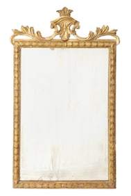 Louis XVI Style Giltwood Mirror, 19th C.