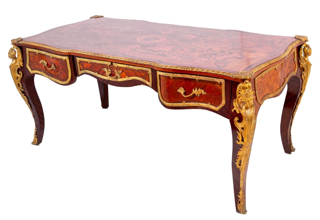 Baker Louis XVI Style Painted Cabinets, Pair (1 of 7)