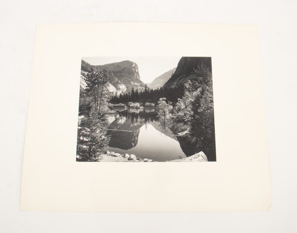 Ansel Adams "Mirror Lake" Gelatin Silver Print (1 of 8)