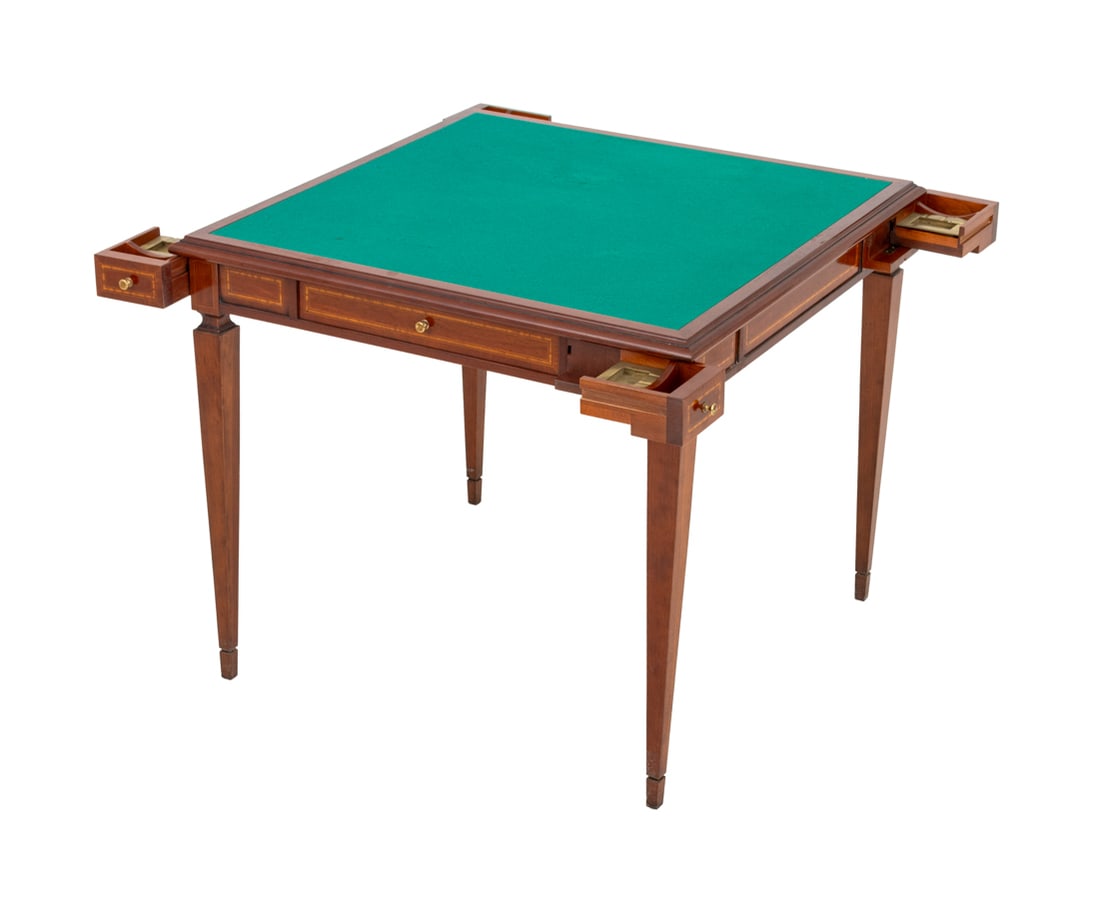 Annibale Colombo Cherrywood Game Table (1 of 8)