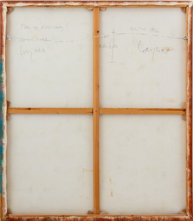 Alejandro Corujeira "Mar de Almendras" Acrylic - 5