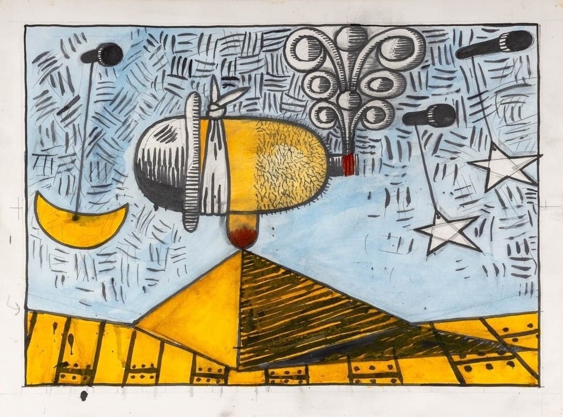 Domenick Capobianco Surrealist Study Mixed Media (1 of 6)