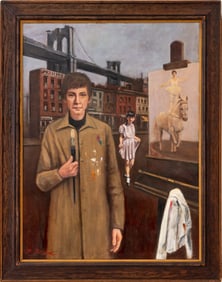 Barbara Green "The Connecting Bridge" Oil