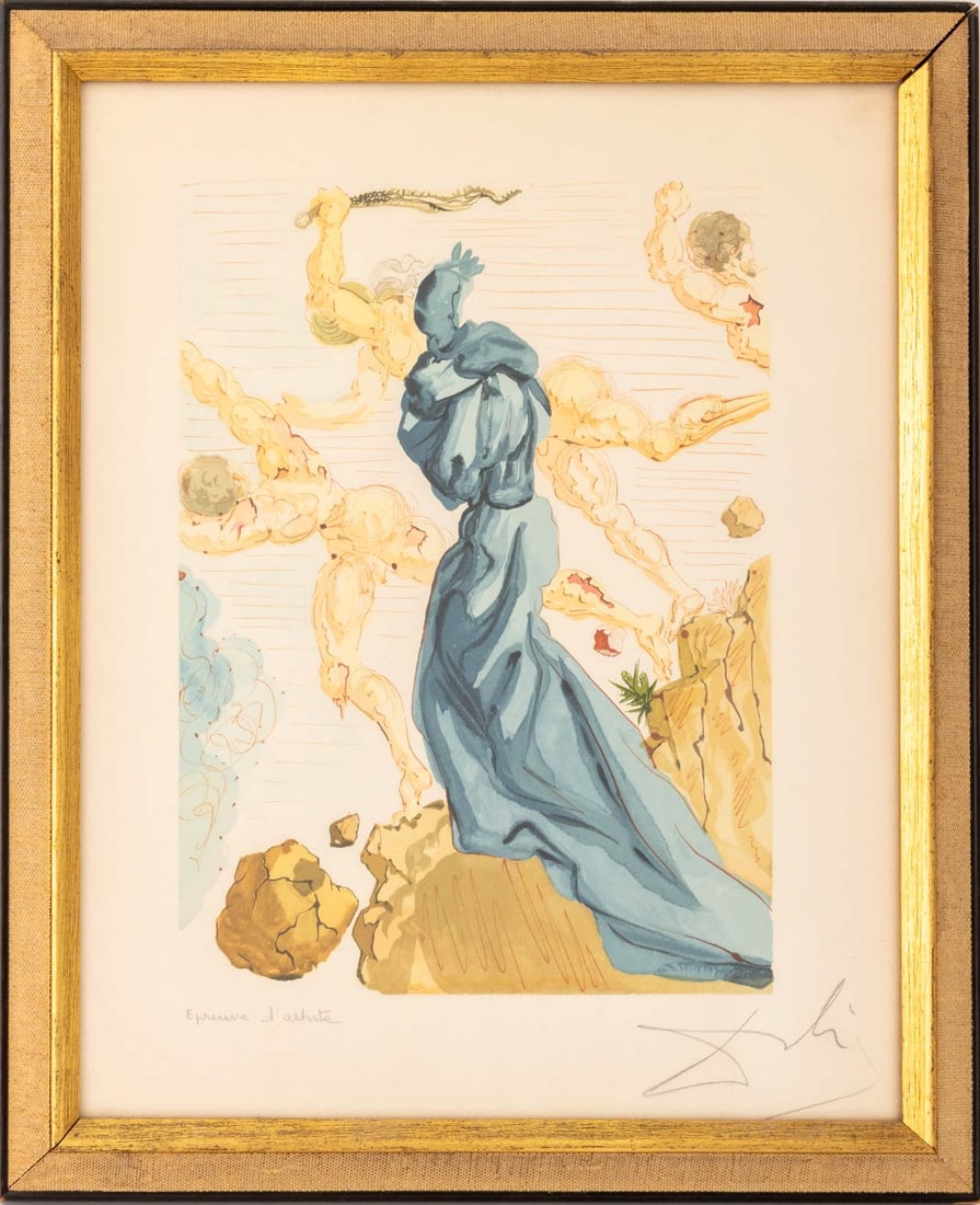 Salvador Dali "The Borders of the..." Lithograph (1 of 5)