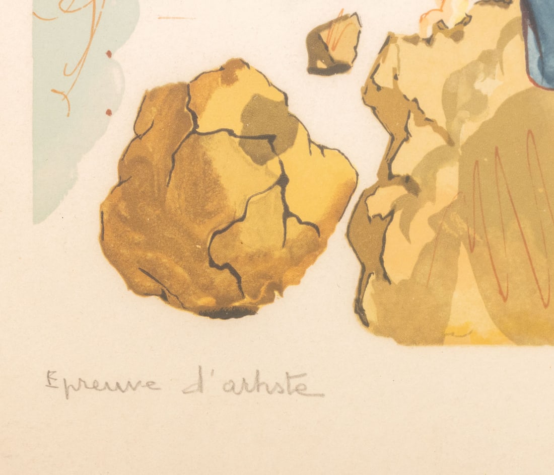 Salvador Dali "The Borders of the..." Lithograph - 4