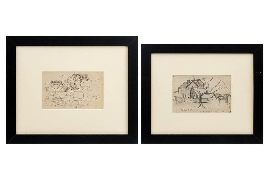 Oscar F. Bluemner "Secaucus" Mixed Media, 2 (1 of 18)