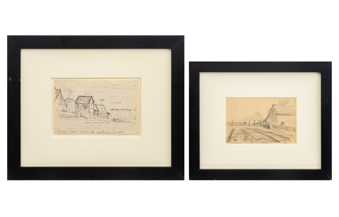 Oscar F. Bluemner "Views of Secaucus", 2 (1 of 15)