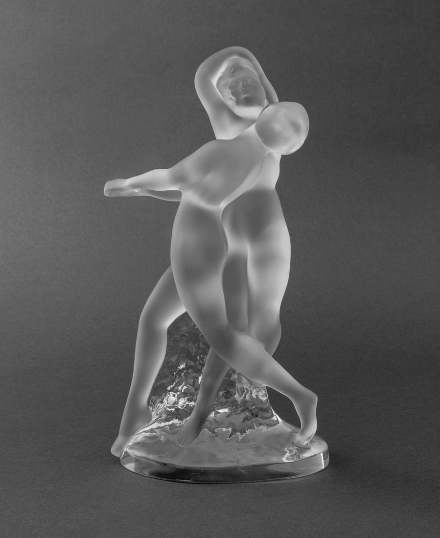 Lalique "Deux Danseuses" Glass Sculpture (1 of 8)