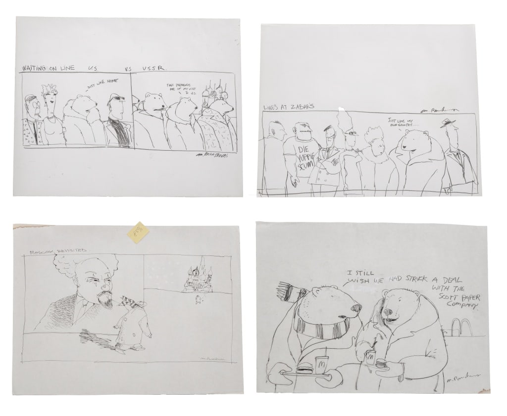 Michael Paraskevas Political Comic Strips, 4 (1 of 10)