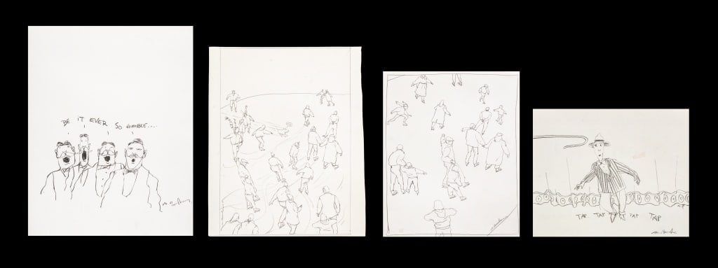 Michael Paraskevas Figural Illustrations Pencil, 4 (1 of 12)