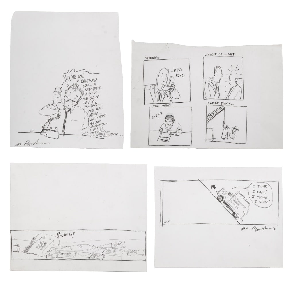 Michael Paraskevas Humorous Comic Strips, 4 (1 of 9)
