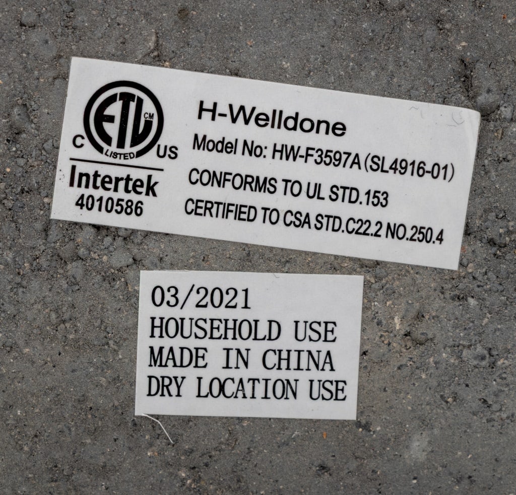 Intertek Adjustable Floor Lamp - 8