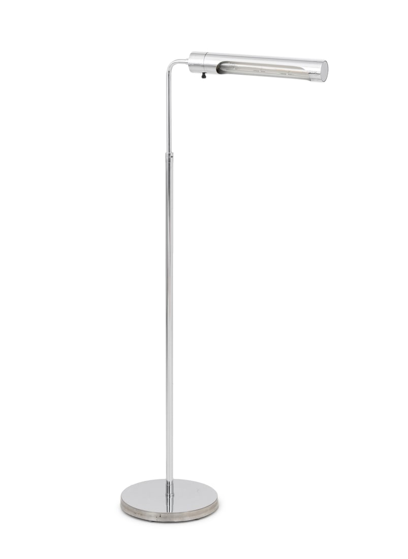 Mid-Century Modern Chrome Adjustable Floor Lamp (1 of 5)