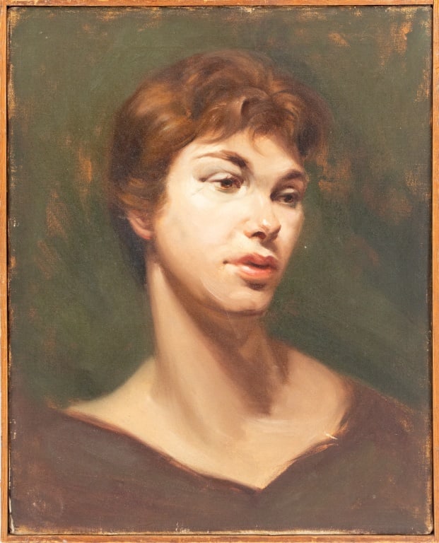 Lydia Fruhauf "Ann" Oil on Canvas, 1959 (1 of 6)