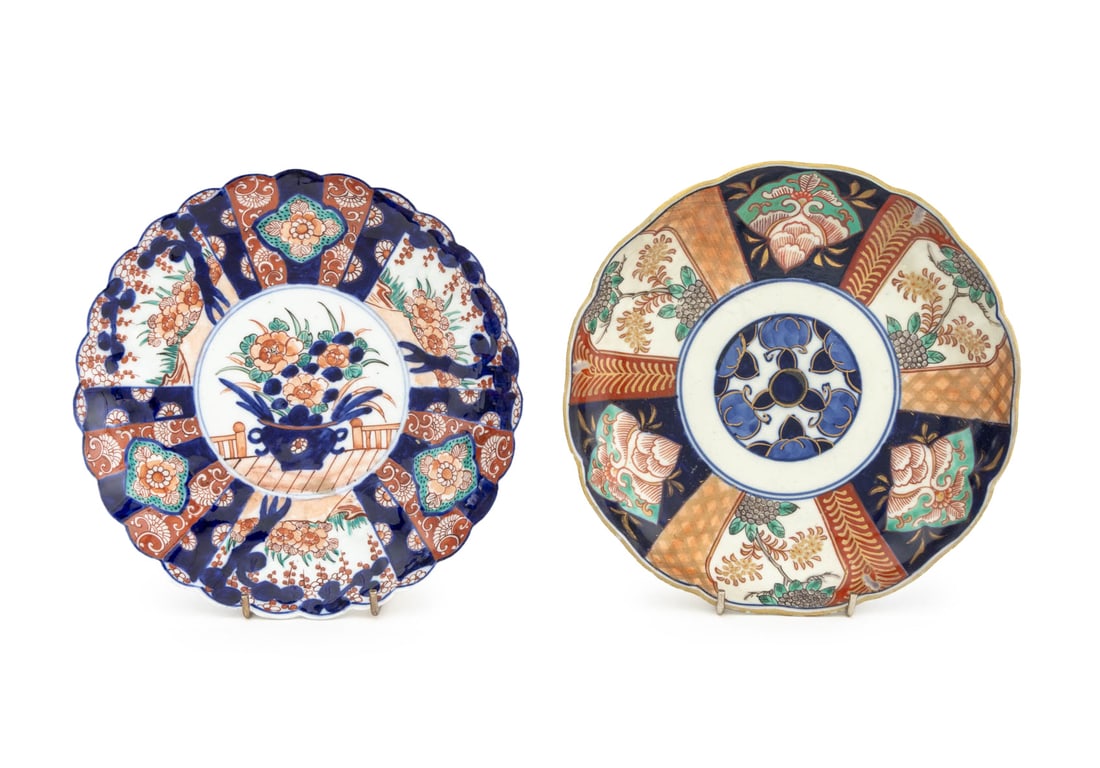 Japanese Imari Porcelain Plates, 2 (1 of 8)