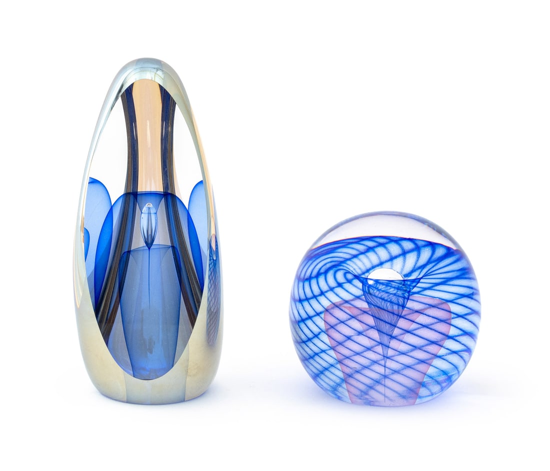 Ed Kachurick Art Glass Paperweights, 2 (1 of 8)