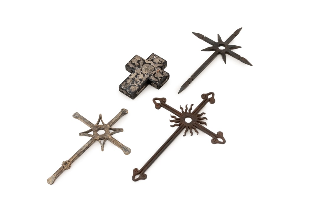 Latin American Iron and Milagro Crosses, 4 (1 of 9)
