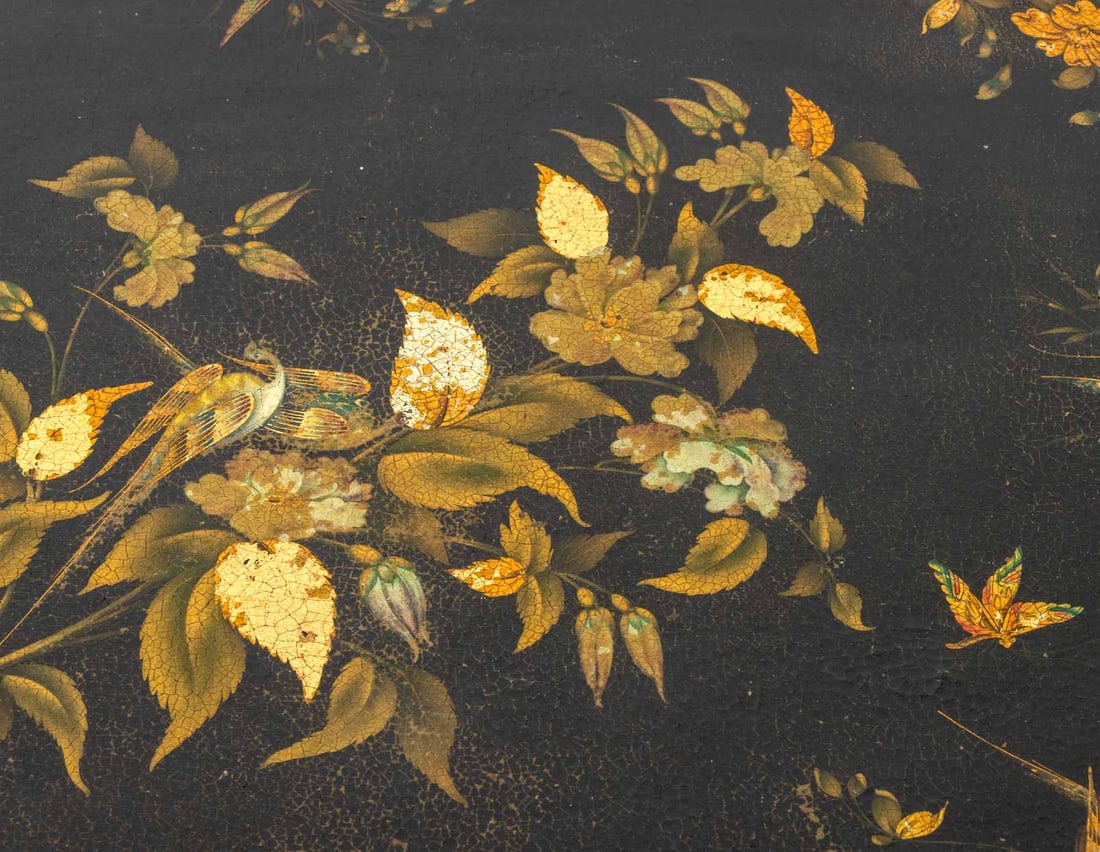 Victorian Ebonized Tray Table - 4