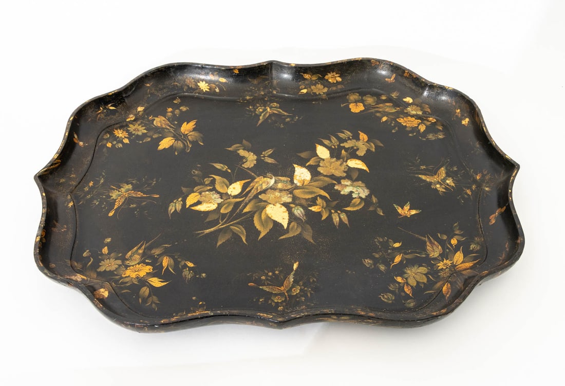 Victorian Ebonized Tray Table - 6