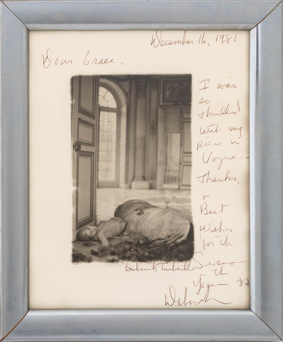 Deborah Turbeville Unseen Versailles Silver Print (1 of 5)