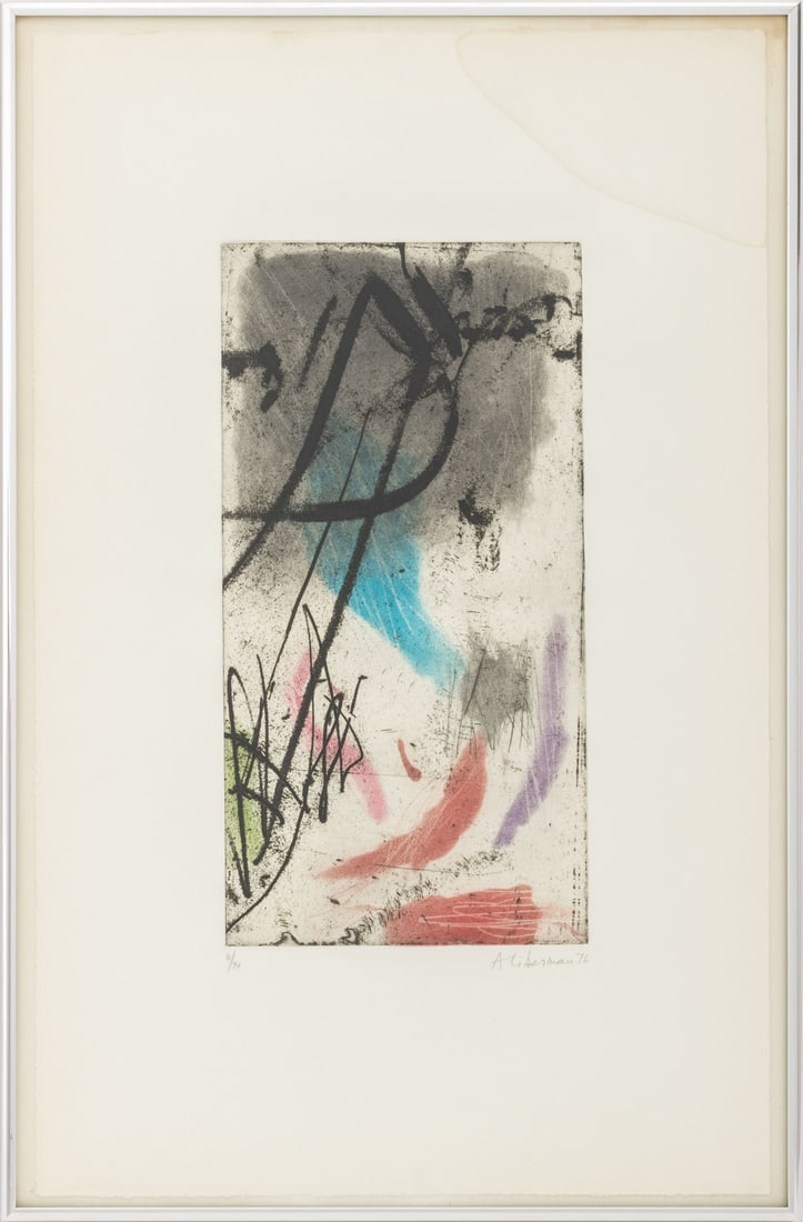 Alexander Liberman Cartella Series Aquatint, 1976 (1 of 6)