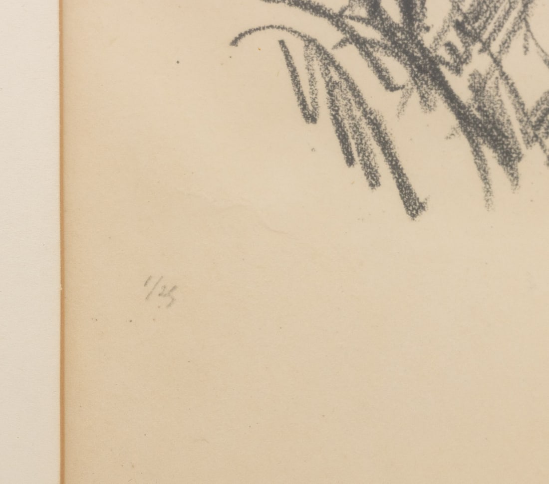 Pierre Bonnard Nude Study Lithograph, ca. 1925 - 5