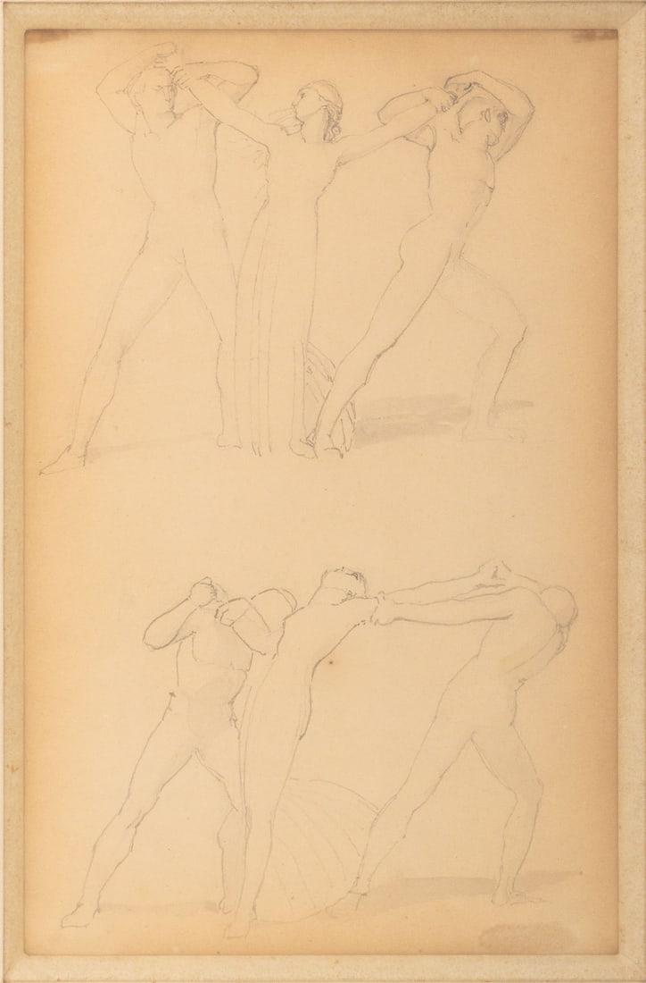 John Flaxman "Study for The Happy Shipwreck", 1800 - 2