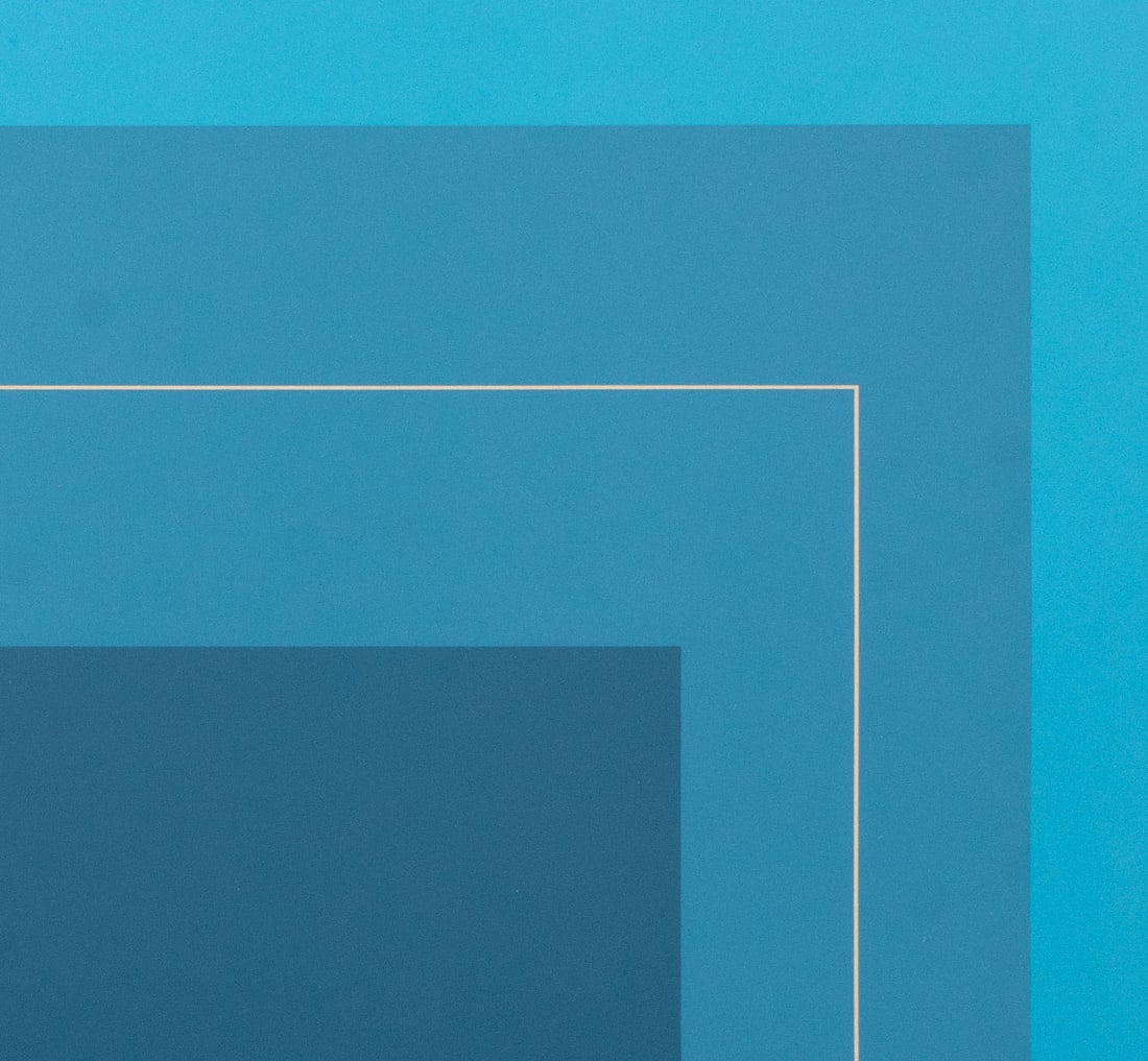 Josef Albers "White Line Square XIII" Lithograph - 4