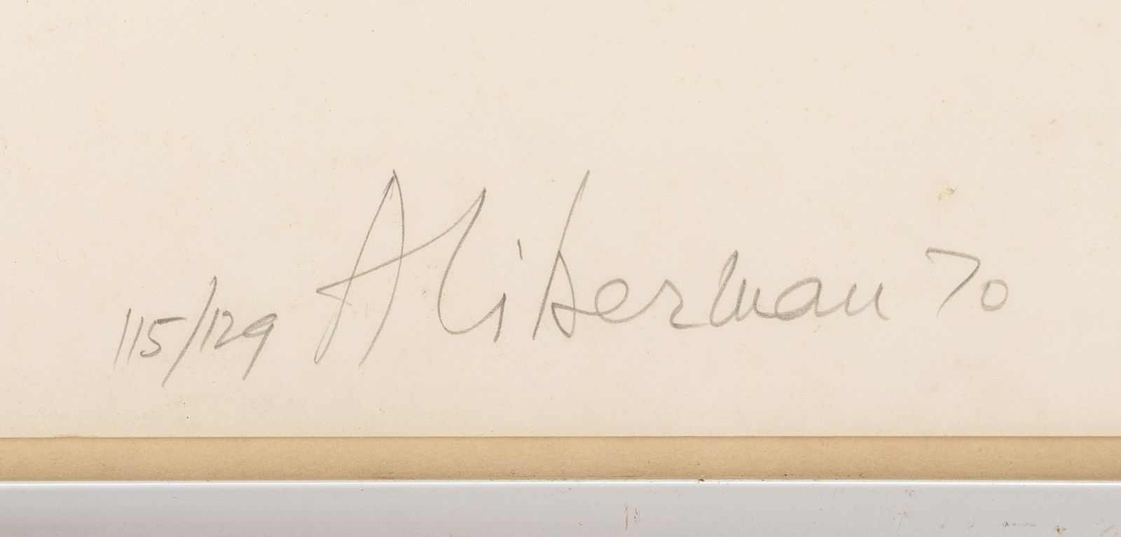 Signed Alexander Liberman Lithograph Poster, 1970 - 4