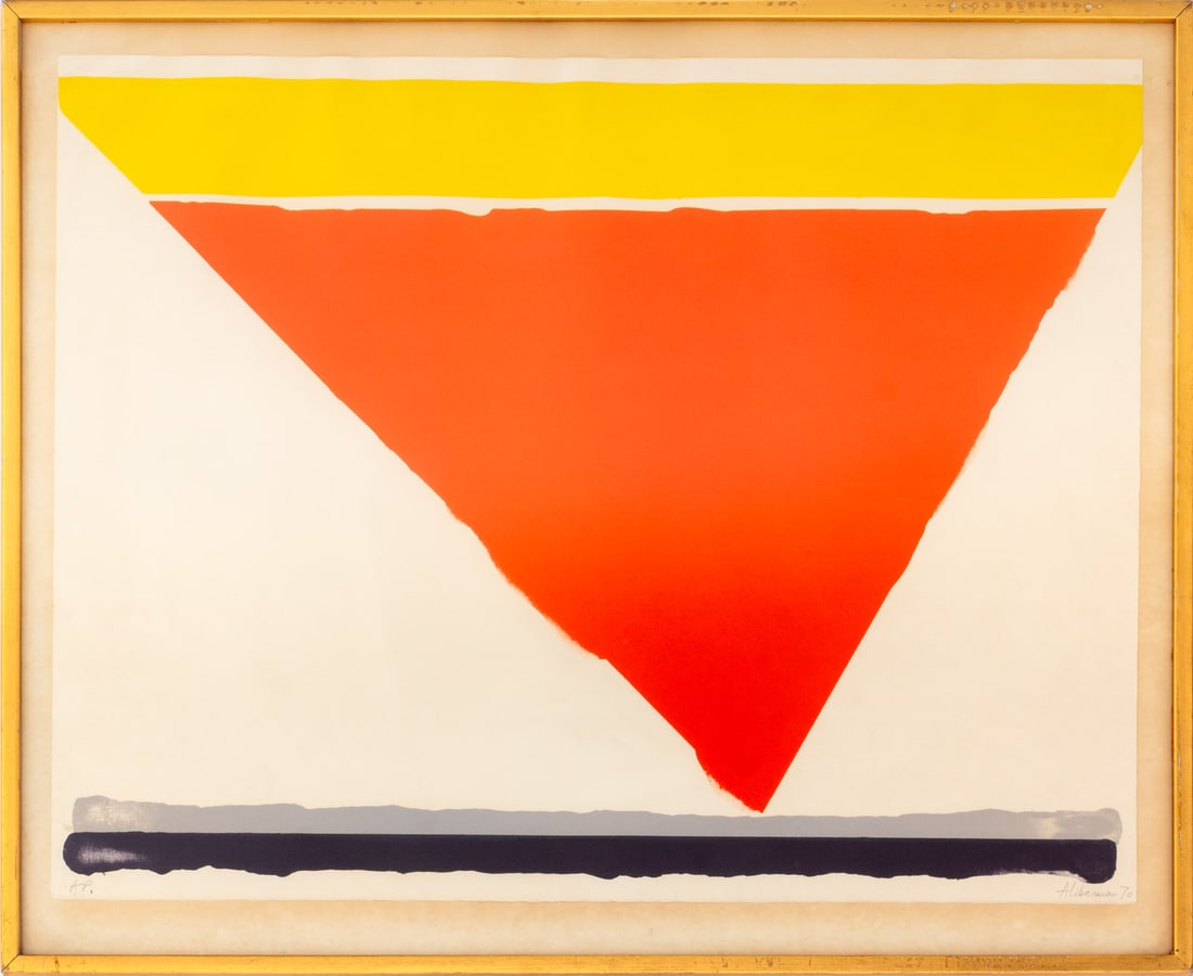 Alexander Liberman Untitled Lithograph, 1970 (1 of 6)