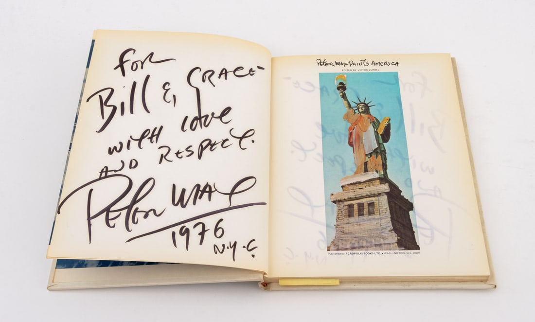 Peter Max Signed Books, 3 - 5