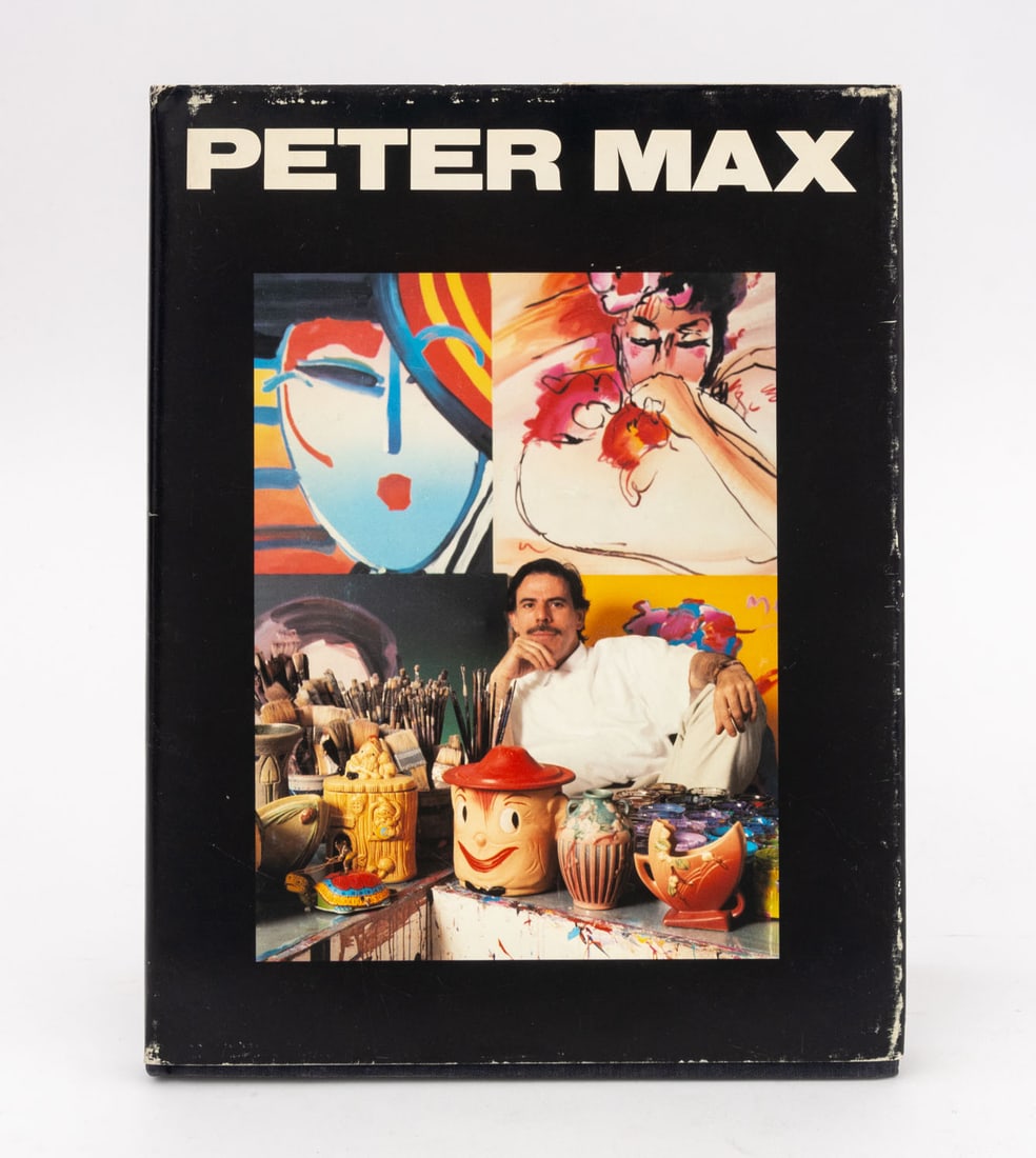 Peter Max Signed Books, 3 - 8