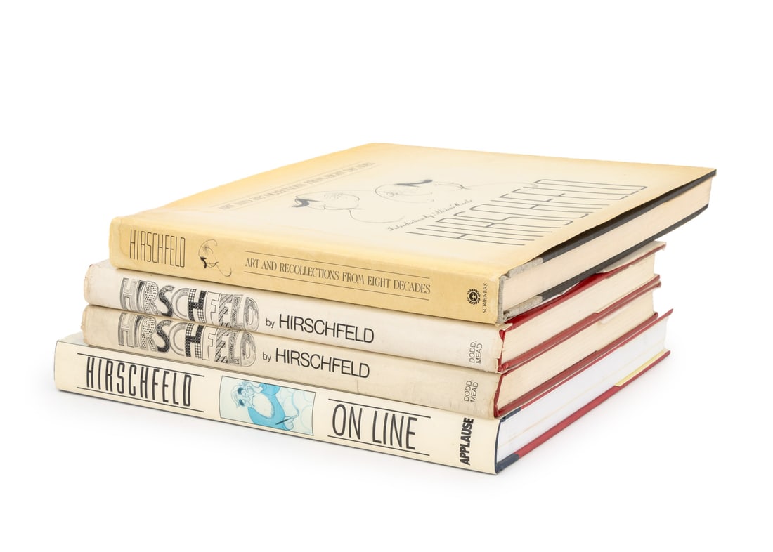 Al Hirschfeld Signed Books, 4 (1 of 12)