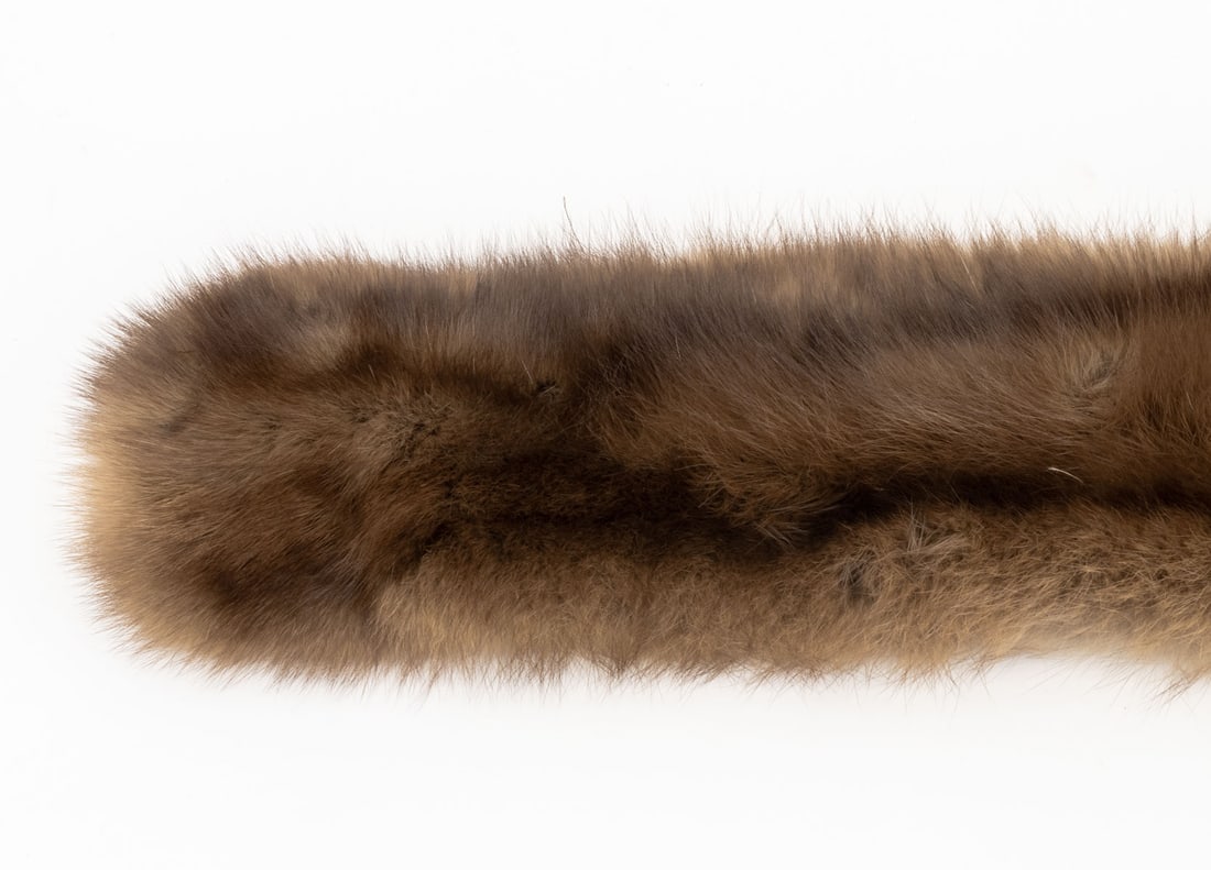 Valentino Sable Fur Scarf - 4