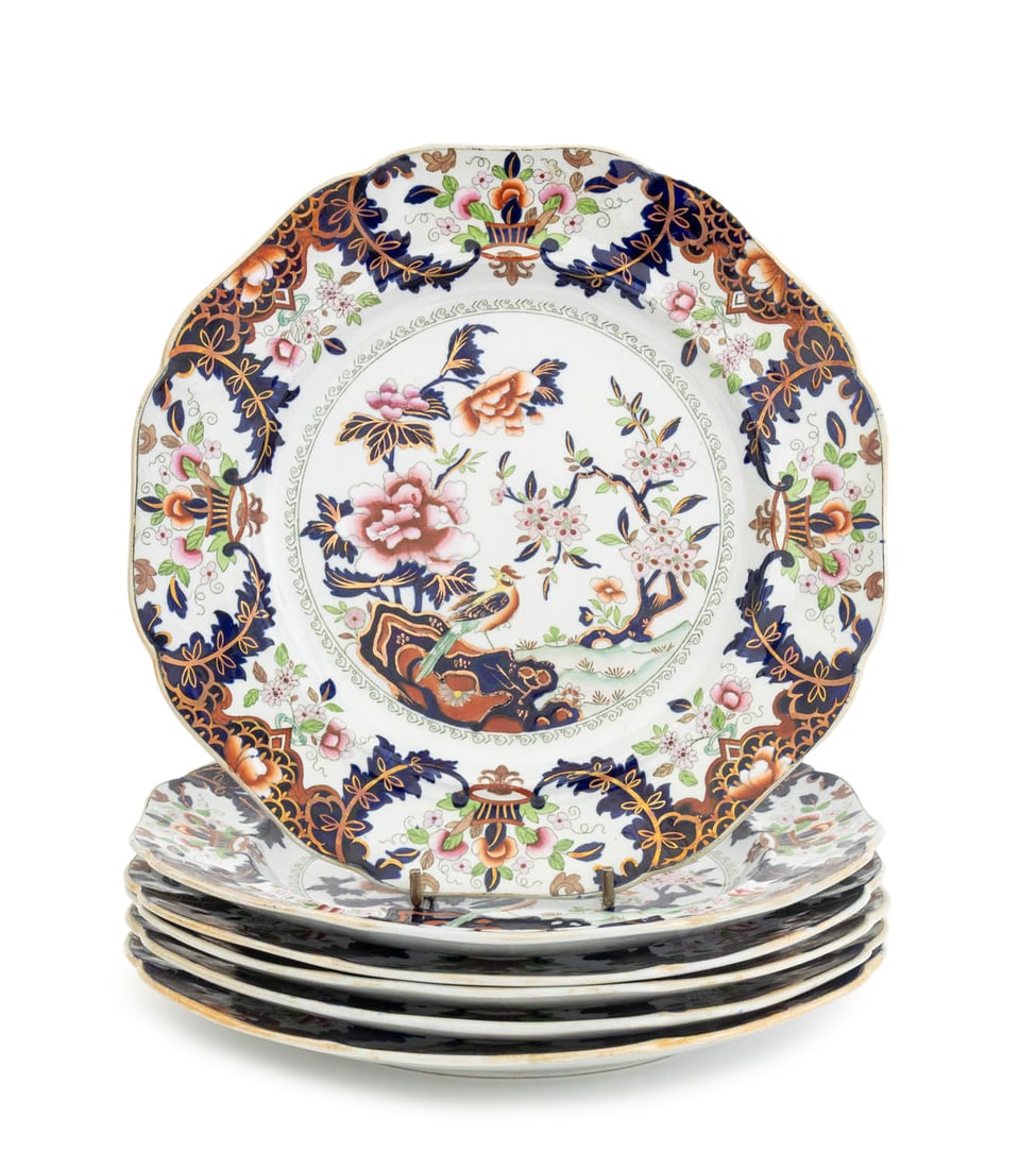 Imperial Stone China Ironstone Plates, 6 (1 of 7)