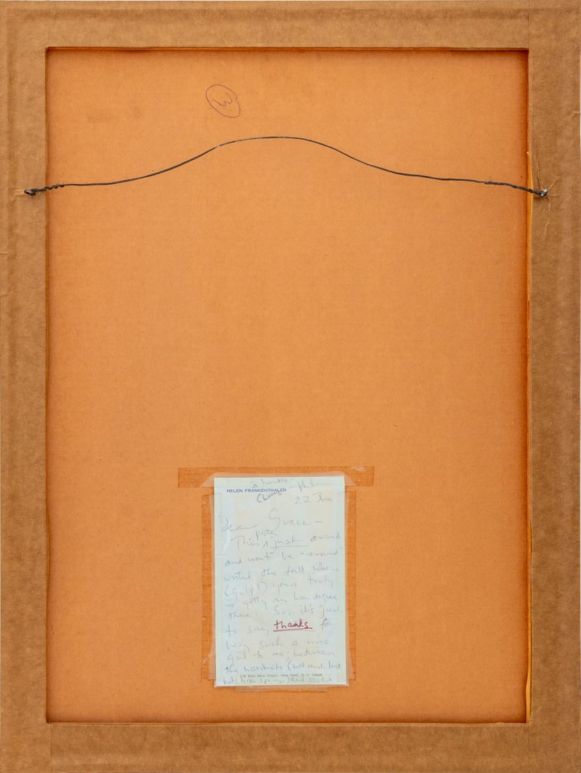 Helen Frankenthaler Signed Centennial Poster, 1978 - 7