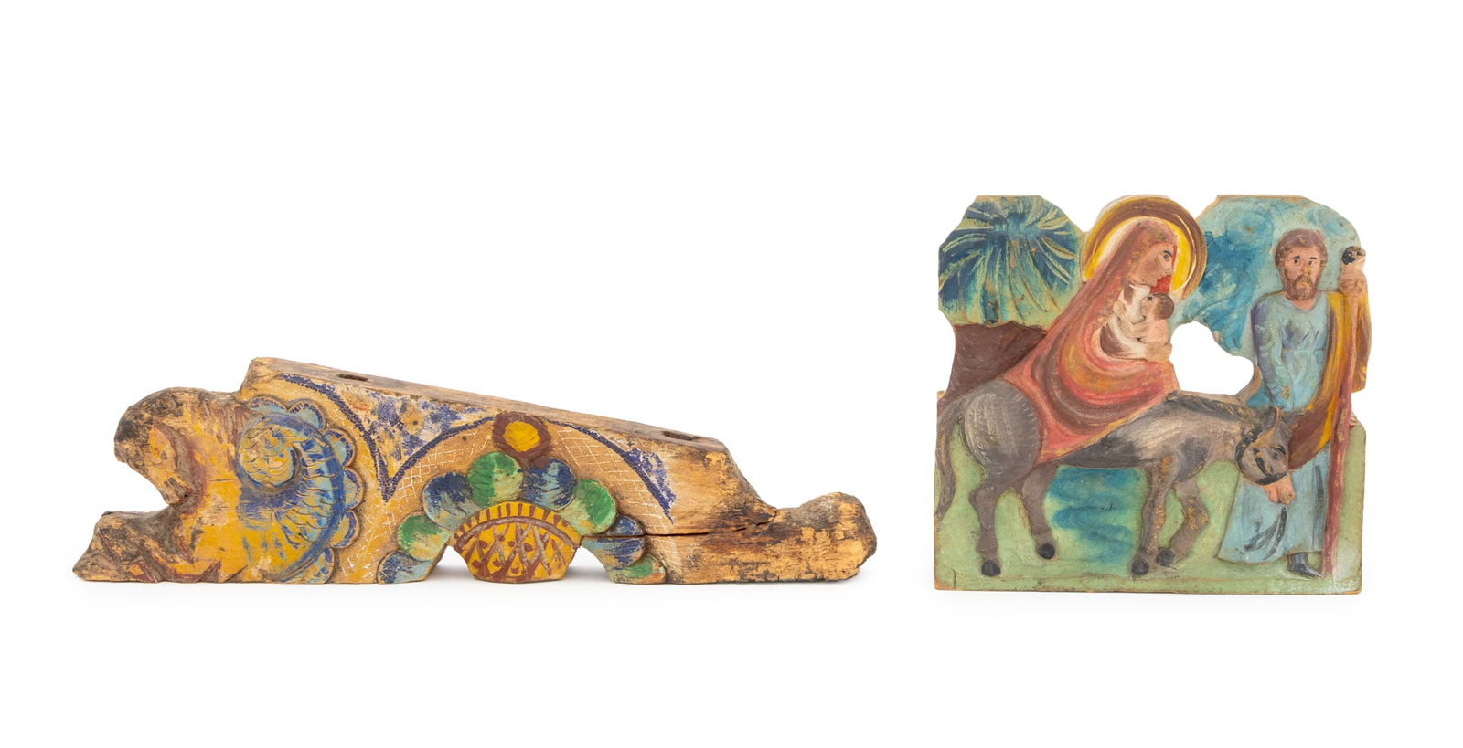 Italian Polychromed Painted Wood Carvings, 2 (1 of 13)