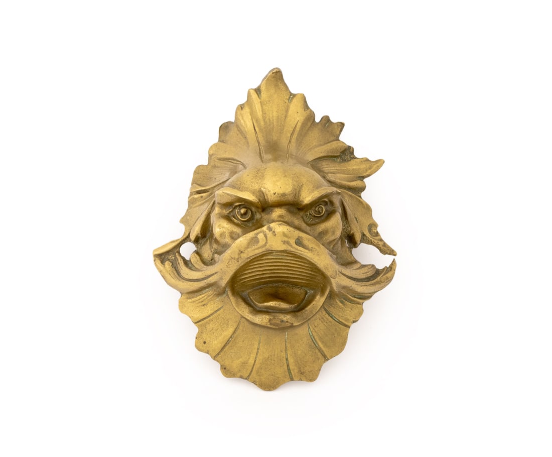 Mythical Beast Masque Bronze Architectural Element (1 of 5)