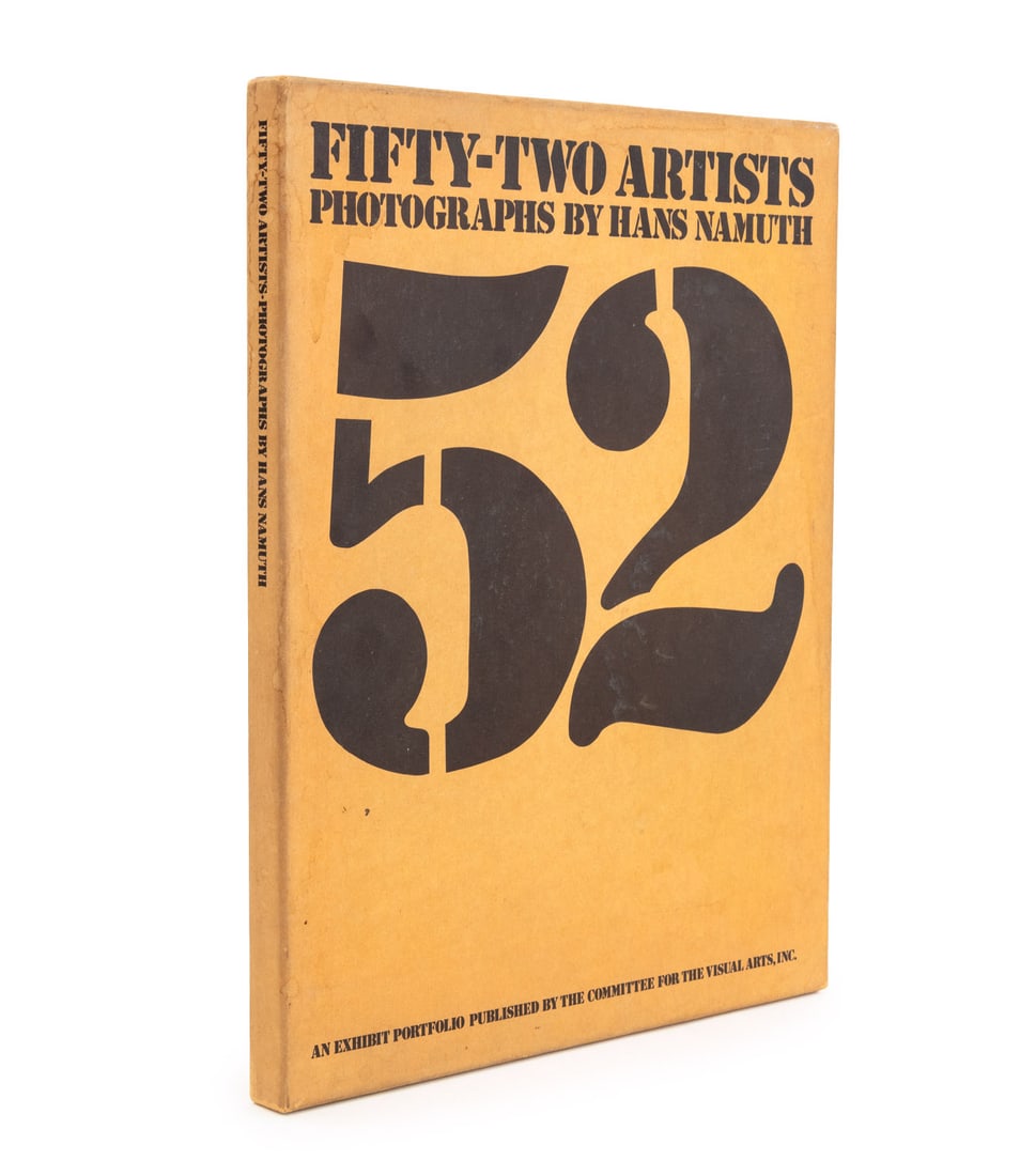 Hans Namuth Signed "Fifty-Two Artists", 1973 (1 of 10)