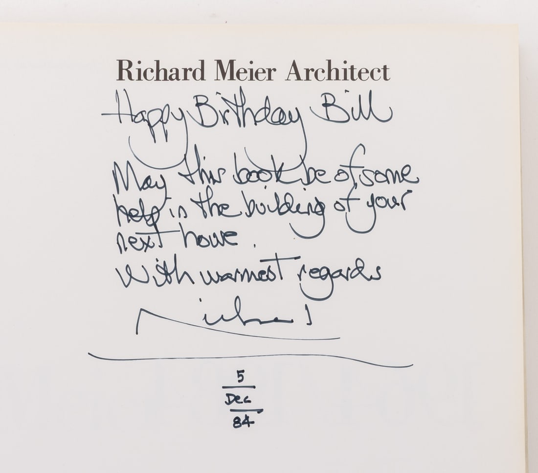 Signed Architecture Books, 2 - 4