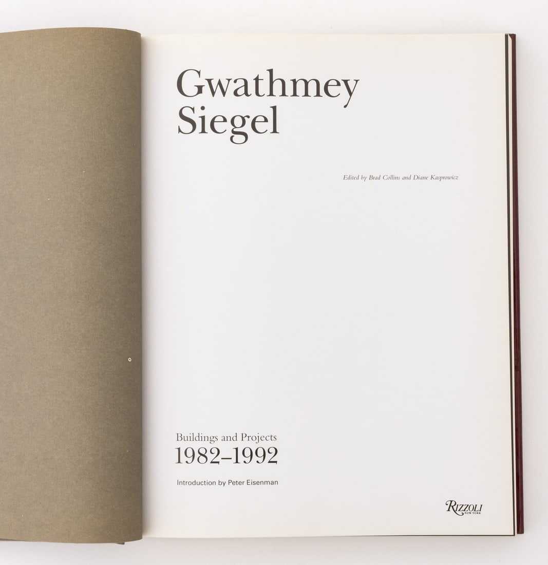 Signed Architecture Books, 2 - 8