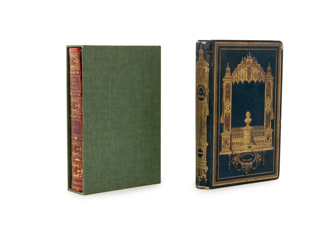 Books on Women, 2: Mrs. Jameson, "Characteristics of Women, Moral, Political, and Historical. With Twelve Highly Finished Engravings", New York: Wiley & Putnam, 1847; and ed.: Stephens, Ann S., "The Ladies' National