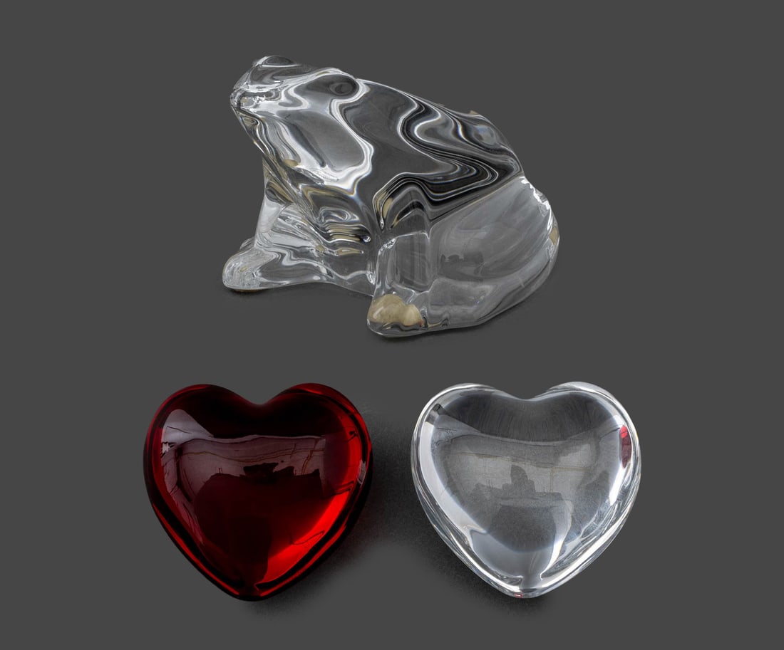 Baccarat Crystal Ornaments, 3 (1 of 10)